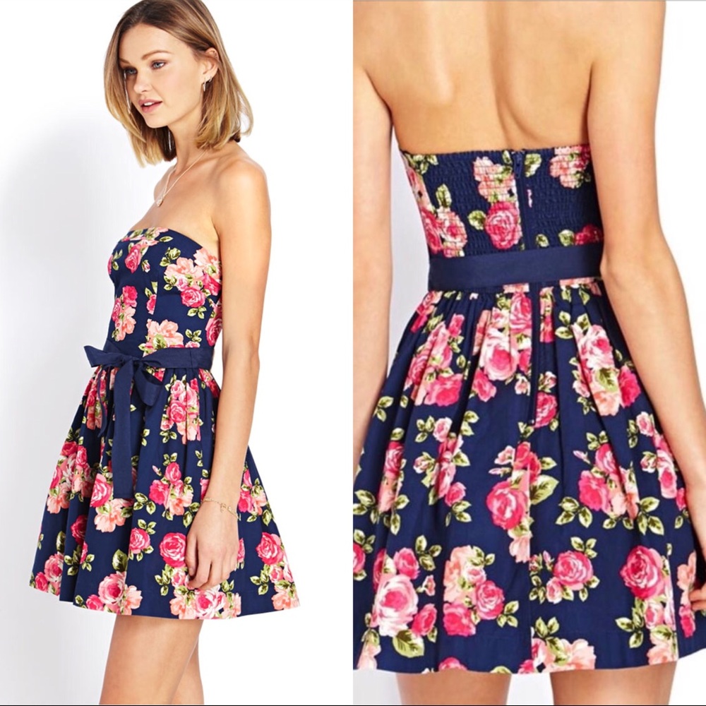 NWOT Forever21 Garden Party Dress